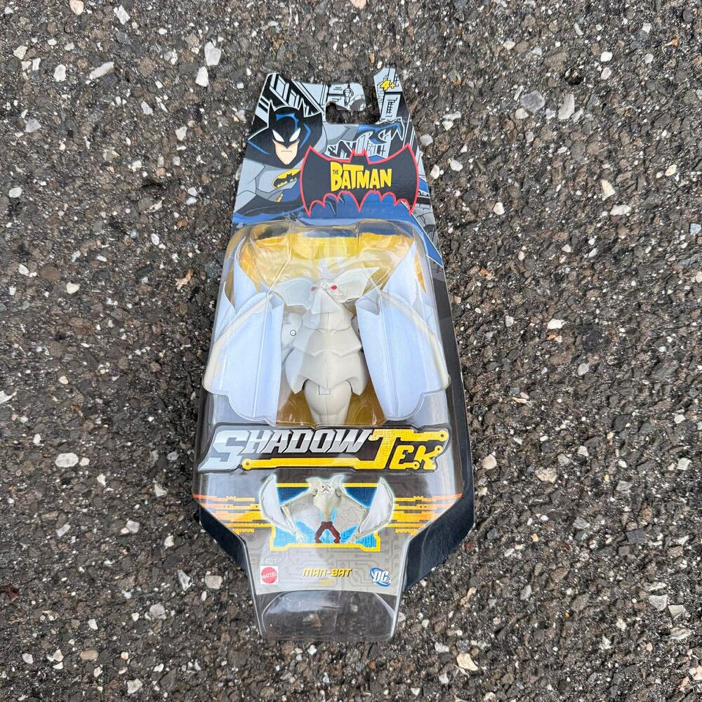 The Batman Shadow Tek Man-Bat Action Figure DC Mattel K4021 Animated NEW